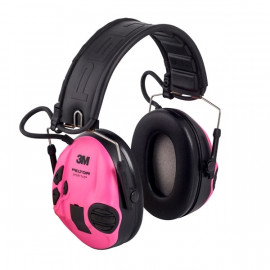 Elektronické chrániče sluchu Peltor SportTac-ružové